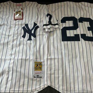 1990's NEW YORK YANKEES DON MATTINGLY Men's JERSEY Sz M,L,XL,2XL New with tags